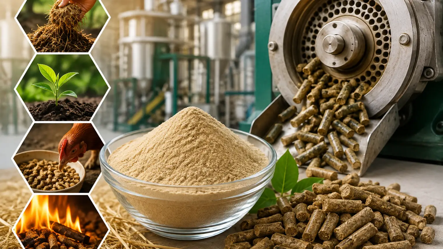 Guía de abastecimiento de aglomerantes de pellets para compradores industriales